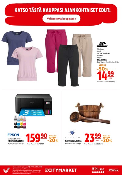 K-Citymarket tarjouslehti viikolta 25 sivu 20