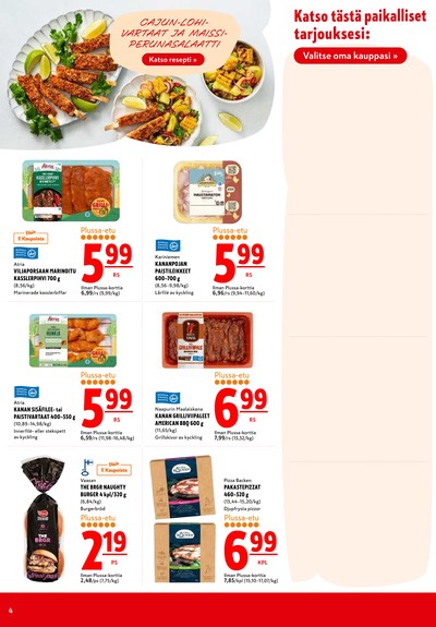 K-Citymarket tarjouslehti viikolta 25 sivu 4