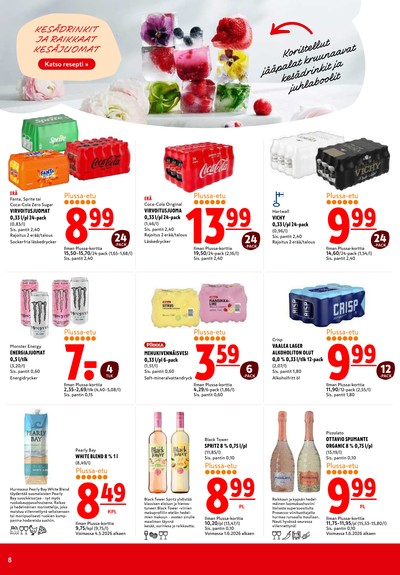 K-Citymarket tarjouslehti viikolta 25 sivu 8