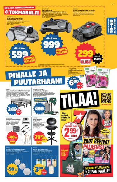 Tokmanni tarjouslehti viikolta 26 sivu 15