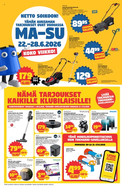 Tokmanni tarjouslehti viikolta 26 sivu 6