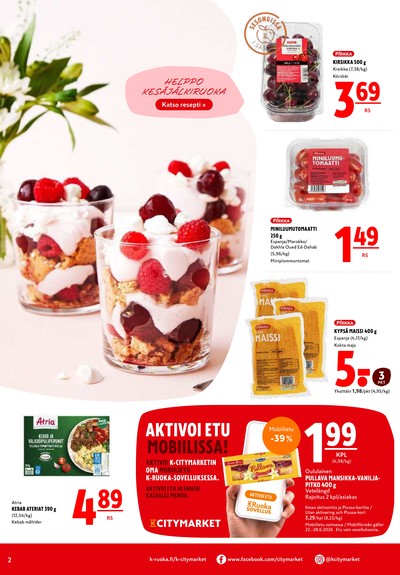 K-Citymarket tarjouslehti viikolta 26 sivu 2