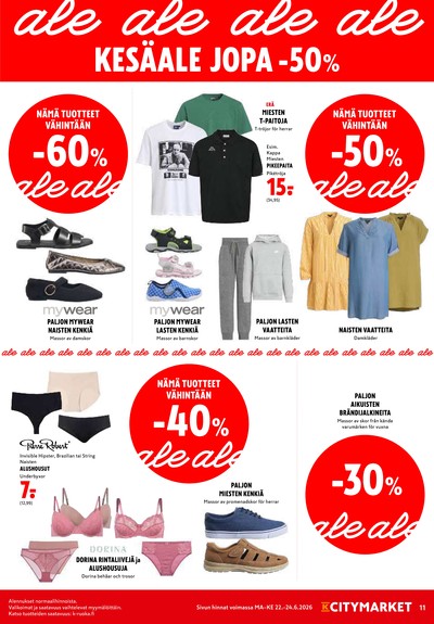 K-Citymarket tarjouslehti viikolta 26 sivu 11