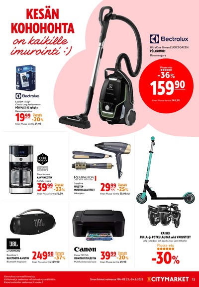 K-Citymarket tarjouslehti viikolta 26 sivu 15