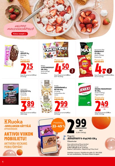 K-Citymarket tarjouslehti viikolta 26 sivu 6