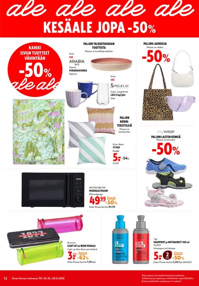 K-Citymarket tarjouslehti viikolta 26 sivu 12