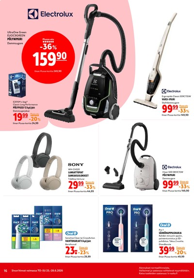 K-Citymarket tarjouslehti viikolta 26 sivu 16