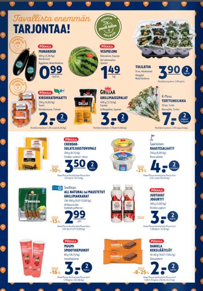 K-Supermarket tarjouslehti viikolta 26 sivu 2