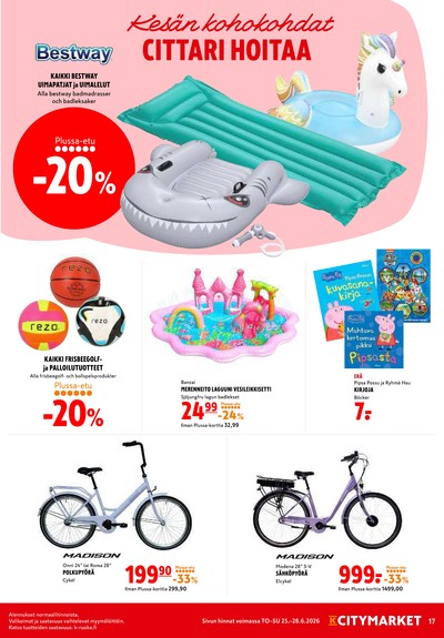 K-Citymarket tarjouslehti viikolta 26 sivu 17