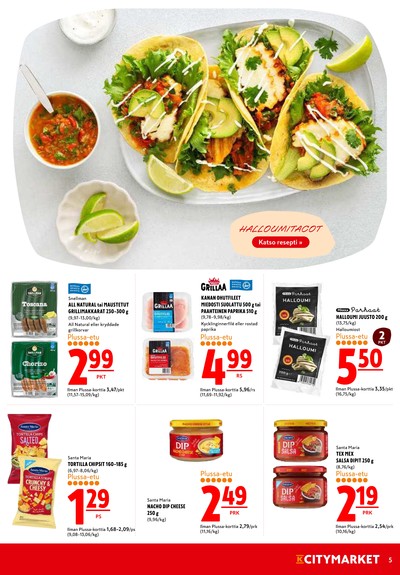 K-Citymarket tarjouslehti viikolta 26 sivu 5