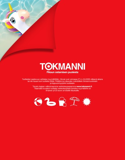 Tokmanni tarjouslehti viikolta 27 sivu 32