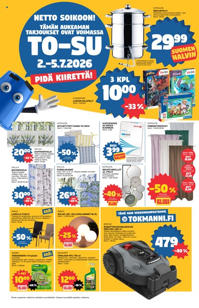 Tokmanni tarjouslehti viikolta 27 sivu 14