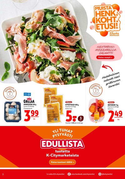 K-Citymarket tarjouslehti viikolta 27 sivu 2