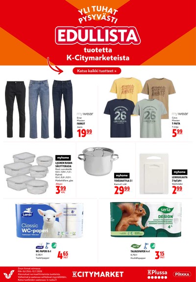 K-Citymarket tarjouslehti viikolta 27 sivu 13