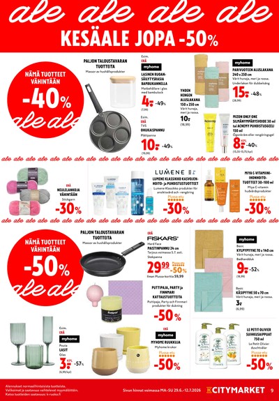 K-Citymarket tarjouslehti viikolta 27 sivu 9