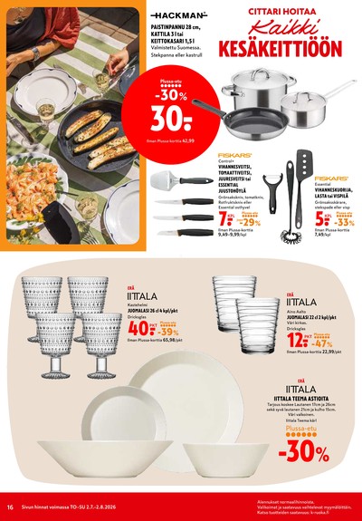 K-Citymarket tarjouslehti viikolta 27 sivu 16