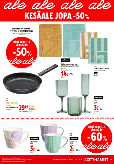 K-Citymarket tarjouslehti viikolta 27 sivu 9