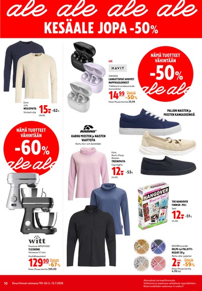 K-Citymarket tarjouslehti viikolta 27 sivu 10