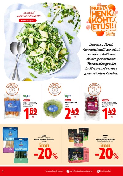K-Citymarket tarjouslehti viikolta 28 sivu 2