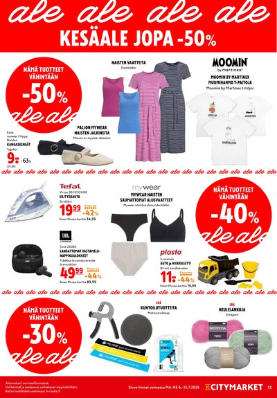 K-Citymarket tarjouslehti viikolta 28 sivu 11