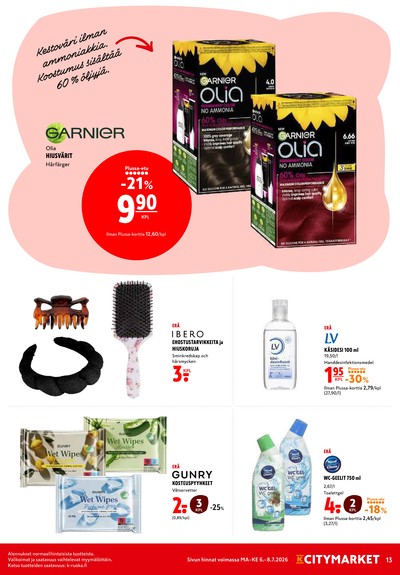 K-Citymarket tarjouslehti viikolta 28 sivu 13