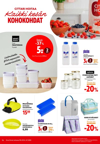 K-Citymarket tarjouslehti viikolta 28 sivu 14