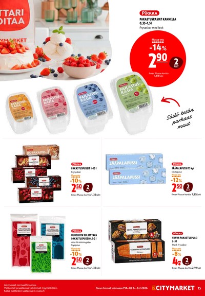 K-Citymarket tarjouslehti viikolta 28 sivu 15