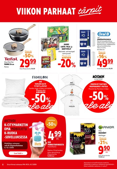 K-Citymarket tarjouslehti viikolta 28 sivu 8