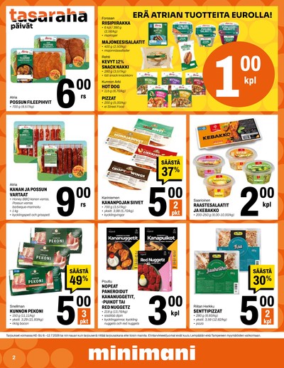 Minimani tarjouslehti viikolta 28 sivu 2