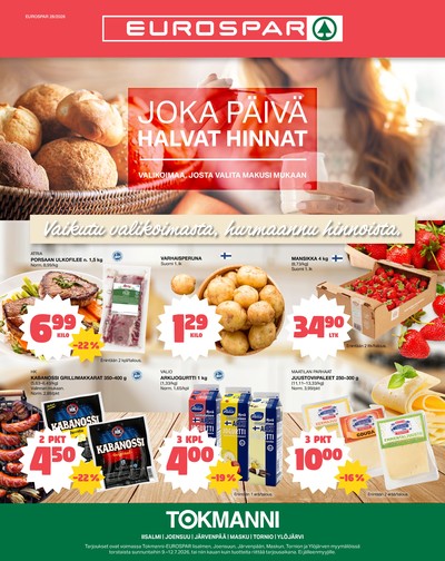 Tokmanni tarjouslehti viikolta 28 sivu 1