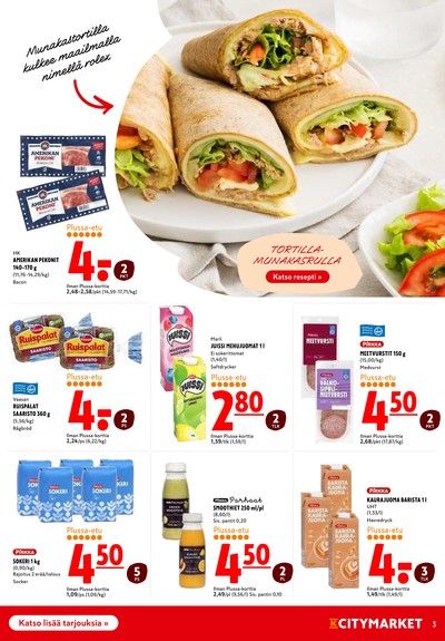 K-Citymarket tarjouslehti viikolta 28 sivu 3