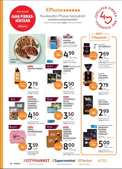 K-Citymarket tarjouslehti viikolta 29 sivu 4