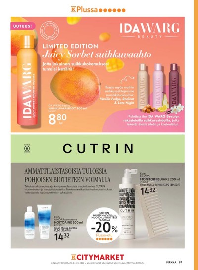 K-Citymarket tarjouslehti viikolta 29 sivu 8