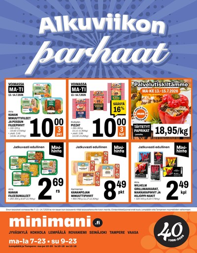 Minimani tarjouslehti viikolta 29 sivu 1