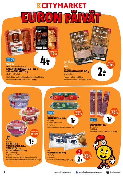 K-Citymarket tarjouslehti viikolta 29 sivu 2