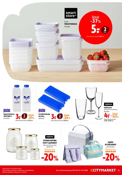 K-Citymarket tarjouslehti viikolta 29 sivu 15