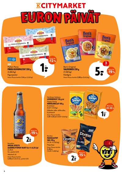 K-Citymarket tarjouslehti viikolta 29 sivu 6