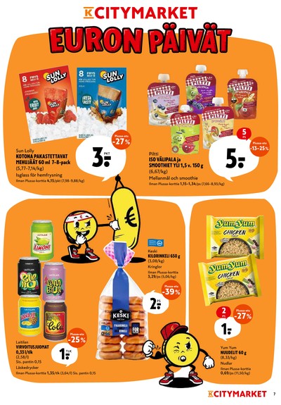 K-Citymarket tarjouslehti viikolta 29 sivu 7