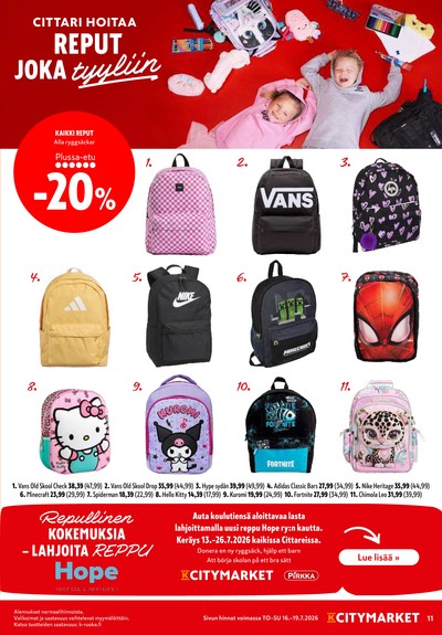 K-Citymarket tarjouslehti viikolta 29 sivu 11