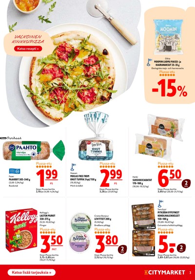 K-Citymarket tarjouslehti viikolta 29 sivu 3