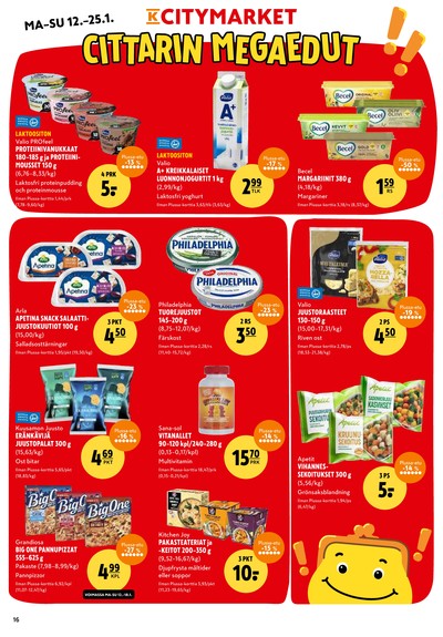 K-Citymarket tarjouslehti viikolta 3 sivu 16