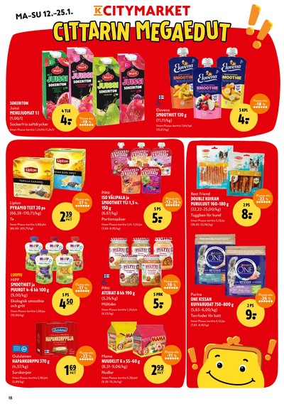 K-Citymarket tarjouslehti viikolta 3 sivu 18