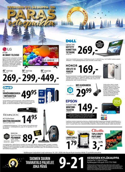 Keskinen tarjouslehti viikolta 3 sivu 1