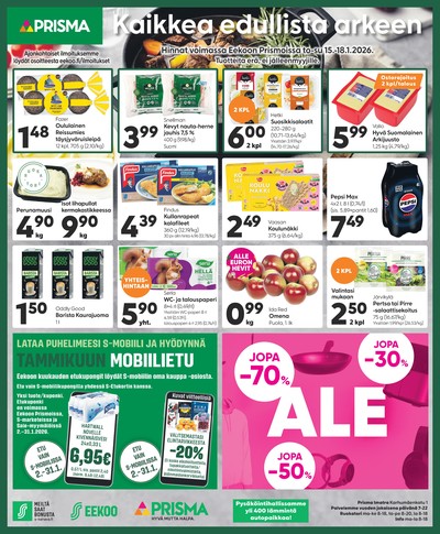 Prisma region tarjouslehti viikolta 3 sivu 1
