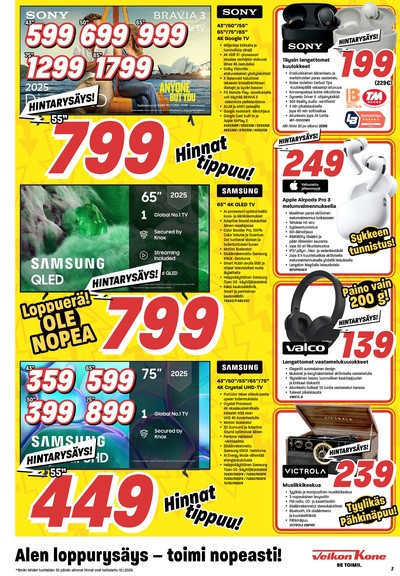 Veikon Kone tarjouslehti viikolta 3 sivu 3