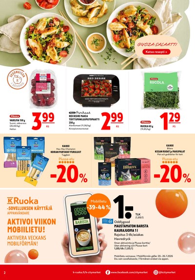 K-Citymarket tarjouslehti viikolta 30 sivu 2