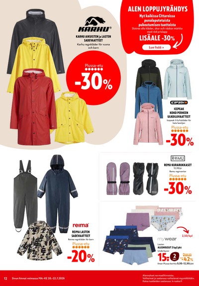 K-Citymarket tarjouslehti viikolta 30 sivu 12