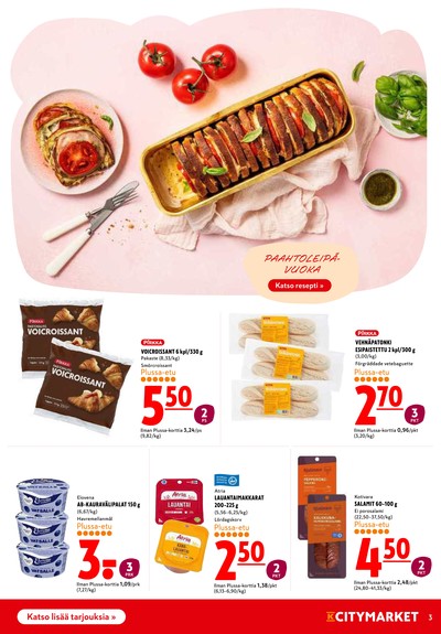 K-Citymarket tarjouslehti viikolta 30 sivu 3