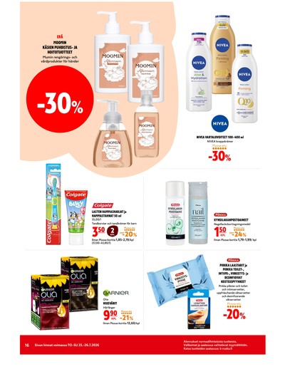 K-Citymarket tarjouslehti viikolta 30 sivu 16