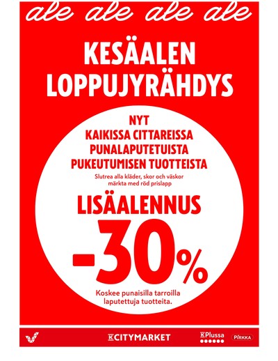 K-Citymarket tarjouslehti viikolta 30 sivu 19